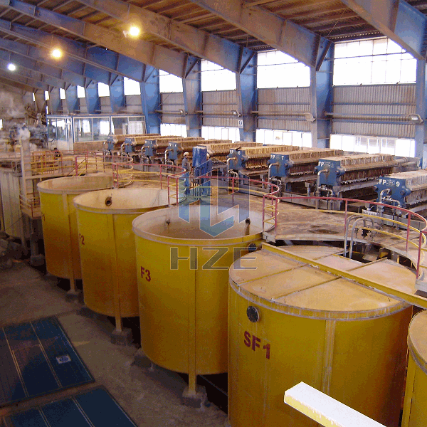 Iran 300 TPD Oxided Zinc Leaching Plant